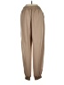 Shein 100% Polyester Solid Tan Casual Pants Size S - photo 2