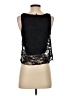 Chocolate Black Sleeveless Blouse Size S - photo 2