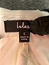 Lulus 100% Polyester Solid White Jumpsuit Size L - photo 4