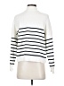 MNG Stripes White Pullover Sweater Size XS - photo 2