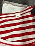 Unbranded 100% Cotton Stripes Red 3/4 Sleeve Top Size XL - photo 7