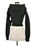 Lulus 100% Nylon Color Block Green Turtleneck Sweater Size L - photo 2