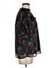 Ann Taylor LOFT 100% Polyester Black 3/4 Sleeve Blouse Size M - photo 4