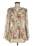 Max Studio 100% Polyester Ivory Long Sleeve Blouse Size M - photo 1