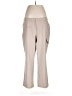 Weekends by Chico's Solid Tan Casual Pants Size L - photo 1