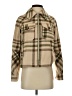 7 For All Mankind 100% Polyester Plaid Tan Jacket Size XS - photo 1