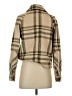 7 For All Mankind 100% Polyester Plaid Tan Jacket Size XS - photo 2
