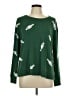 Jane and Delancey Print Green Pullover Sweater Size L - photo 1