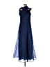 JS Collections 100% Polyester Blue Cocktail Dress Size 10 - photo 1