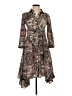 Joli 100% Polyester Paisley Brown Casual Dress Size XS - photo 1