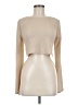 Rumer Ivory Long Sleeve Top Size M - photo 1