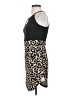 Shein Animal Print Black Cocktail Dress Size 4 - photo 5