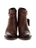 Born 100% Leather Brown Ankle Boots Size 8 - photo 2