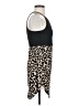 Shein Animal Print Black Cocktail Dress Size 4 - photo 4