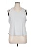 The North Face 100% Polyester Gray Silver Sleeveless T-Shirt Size XL - photo 1