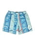 Overtime 100% Polyester Graphic Blue Board Shorts Size XL (youth) - photo 1