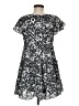 Unbranded 100% Polyester Black Casual Dress Size M - photo 2