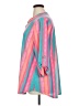 Dear Scarlett Teal Pink 3/4 Sleeve Blouse Size XL - photo 5