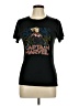 Marvel 100% Cotton Black Short Sleeve T-Shirt Size L - photo 1