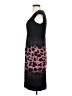 Etcetera Animal Print Black Cocktail Dress Size 2 - photo 5