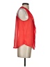 American Eagle Outfitters 100% Polyester Red Sleeveless Blouse Size S - photo 4