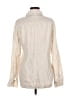 Unbranded Ivory Long Sleeve Button-Down Shirt Size M - photo 2