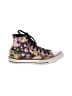 Converse Floral Black Sneakers Size 9 - photo 1
