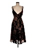 Eri + Ali 100% Polyester Floral Black Cocktail Dress Size 8 (petite) - photo 1