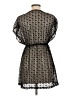 Miken 100% Polyester Black Cocktail Dress Size L - photo 2