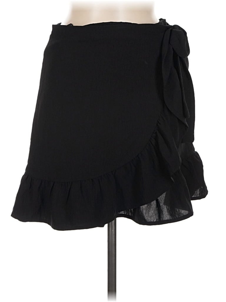 Pre-owned Pink Lily Casual Skirt In Black