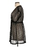 Miken 100% Polyester Black Cocktail Dress Size L - photo 5
