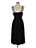 ModCloth Solid Black Cocktail Dress Size M - photo 2