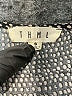 THML 100% Rayon Black Short Sleeve Blouse Size S - photo 7