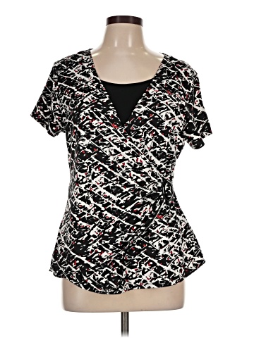 Notations Short Sleeve Blouse (view 1)