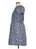 Universal Thread 100% Cotton Blue Casual Dress Size L - photo 5