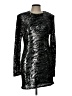 Bardot 100% Polyamide Metallic Silver Cocktail Dress Size 10 - photo 1