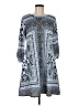 AGB Paisley Blue Casual Dress Size M - photo 1