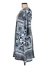 AGB Paisley Blue Casual Dress Size M - photo 5