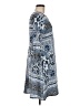 AGB Paisley Blue Casual Dress Size M - photo 4