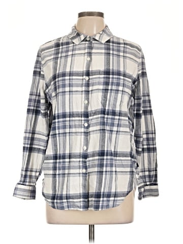 Gap Long Sleeve Button-Down Shirt (view 1)