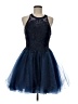Coya Collection 100% Polyester Stars Blue Cocktail Dress Size M - photo 1