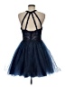 Coya Collection 100% Polyester Stars Blue Cocktail Dress Size M - photo 2