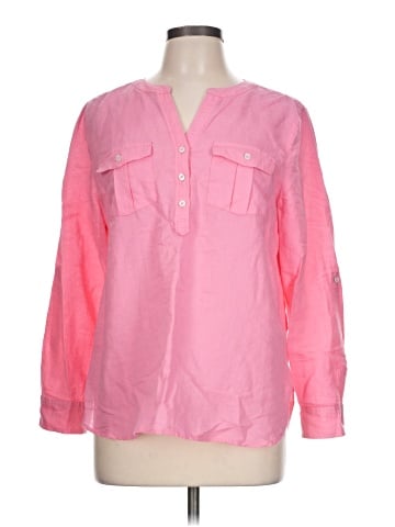 Talbots Outlet 3/4 Sleeve Button-Down Shirt (view 1)
