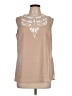 Kasper Tan Sleeveless Blouse Size L - photo 1