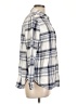 Gap 100% Cotton Plaid Blue Long Sleeve Button-Down Shirt Size L - photo 4