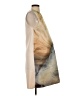 ASOS Maternity 100% Polyester Graphic Tan Cocktail Dress Size 4 Maternity - photo 4