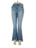 1822 Denim 100% Polyester Hearts Blue Jeans Size 6 - photo 1