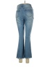 1822 Denim 100% Polyester Hearts Blue Jeans Size 6 - photo 2