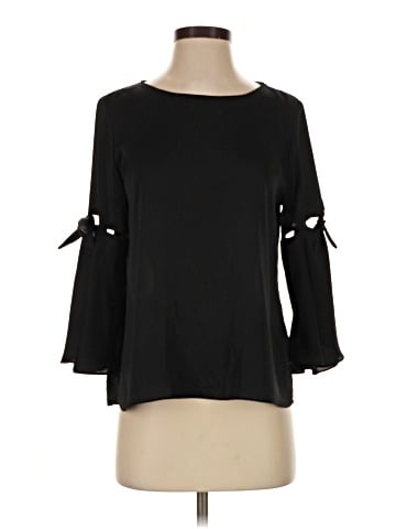 Waverly Grey 3/4 Sleeve Top (view 1)