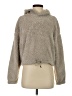 H&M 100% Polyester Gray Ivory Pullover Sweater Size XS - photo 1